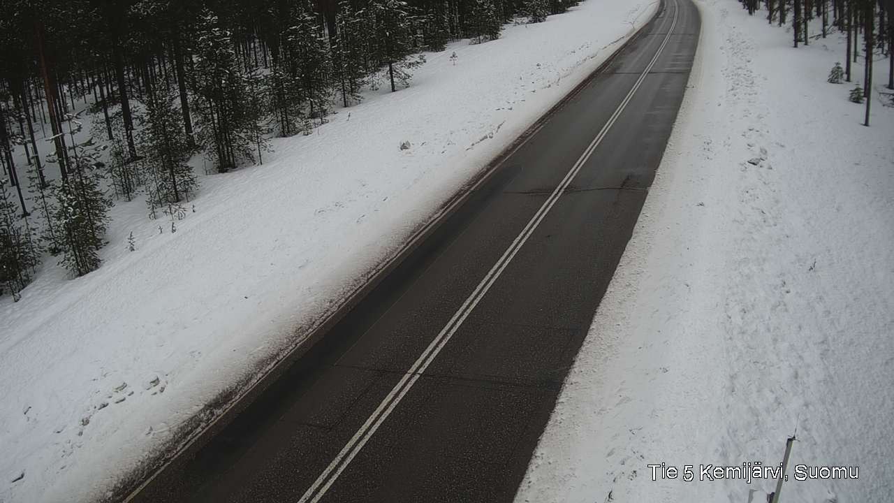 Kelikamerat Kuva Tie 5 Kemijärvi, Suomu, Kemijärvi, Lappi