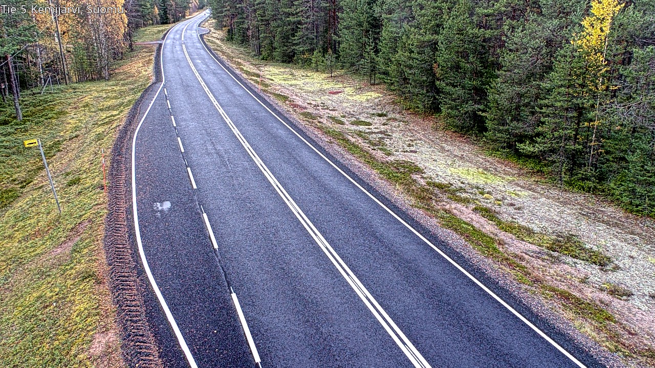 Kelikamerat Kuva Tie 5 Kemijärvi, Suomu, Kemijärvi, Lappi