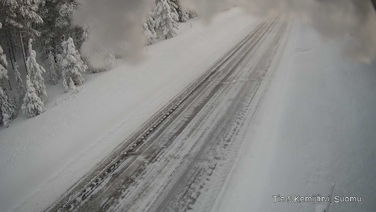 Kelikamerat Kuva Tie 5 Kemijärvi, Suomu, Kemijärvi, Lappi
