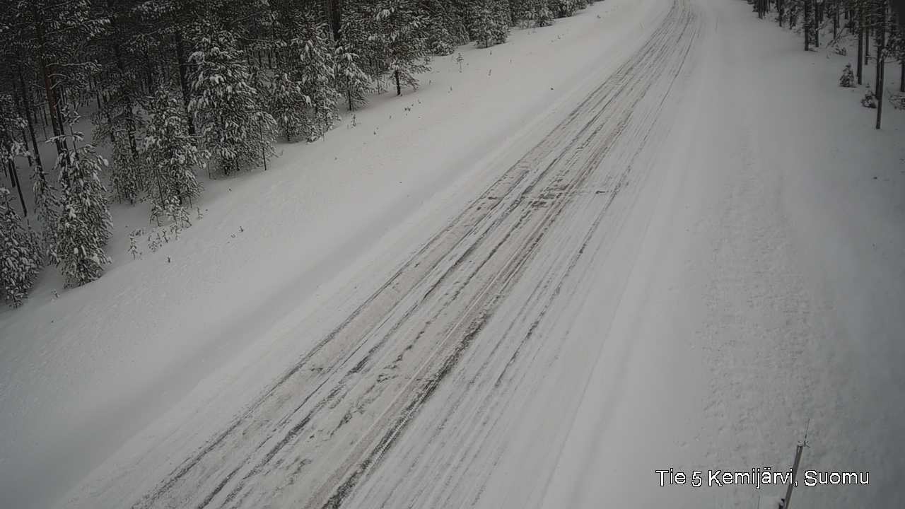 Kelikamerat Kuva Tie 5 Kemijärvi, Suomu, Kemijärvi, Lappi
