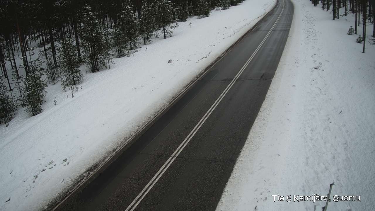 Kelikamerat Kuva Tie 5 Kemijärvi, Suomu, Kemijärvi, Lappi