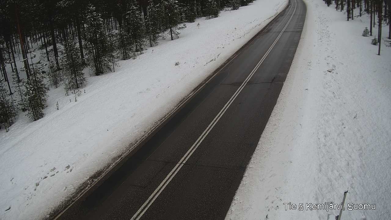 Kelikamerat Kuva Tie 5 Kemijärvi, Suomu, Kemijärvi, Lappi