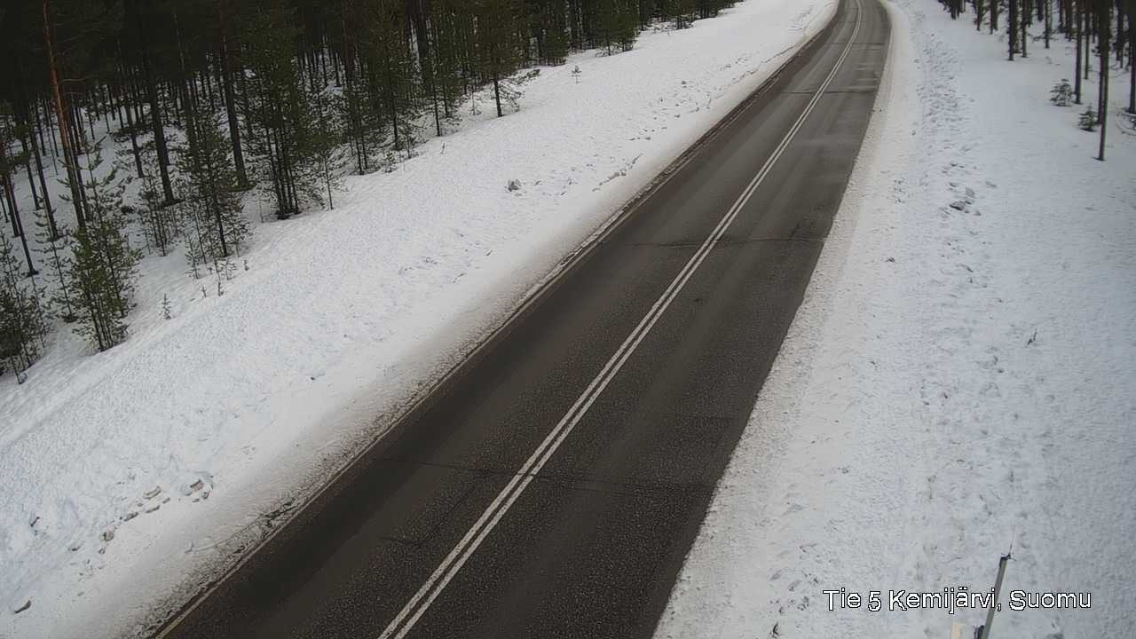 Kelikamerat Kuva Tie 5 Kemijärvi, Suomu, Kemijärvi, Lappi
