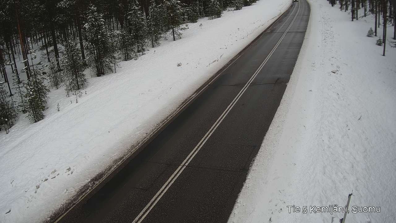 Kelikamerat Kuva Tie 5 Kemijärvi, Suomu, Kemijärvi, Lappi