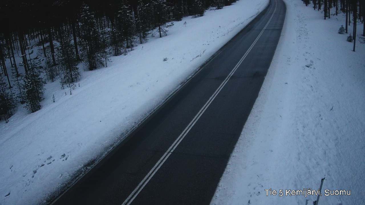 Kelikamerat Kuva Tie 5 Kemijärvi, Suomu, Kemijärvi, Lappi