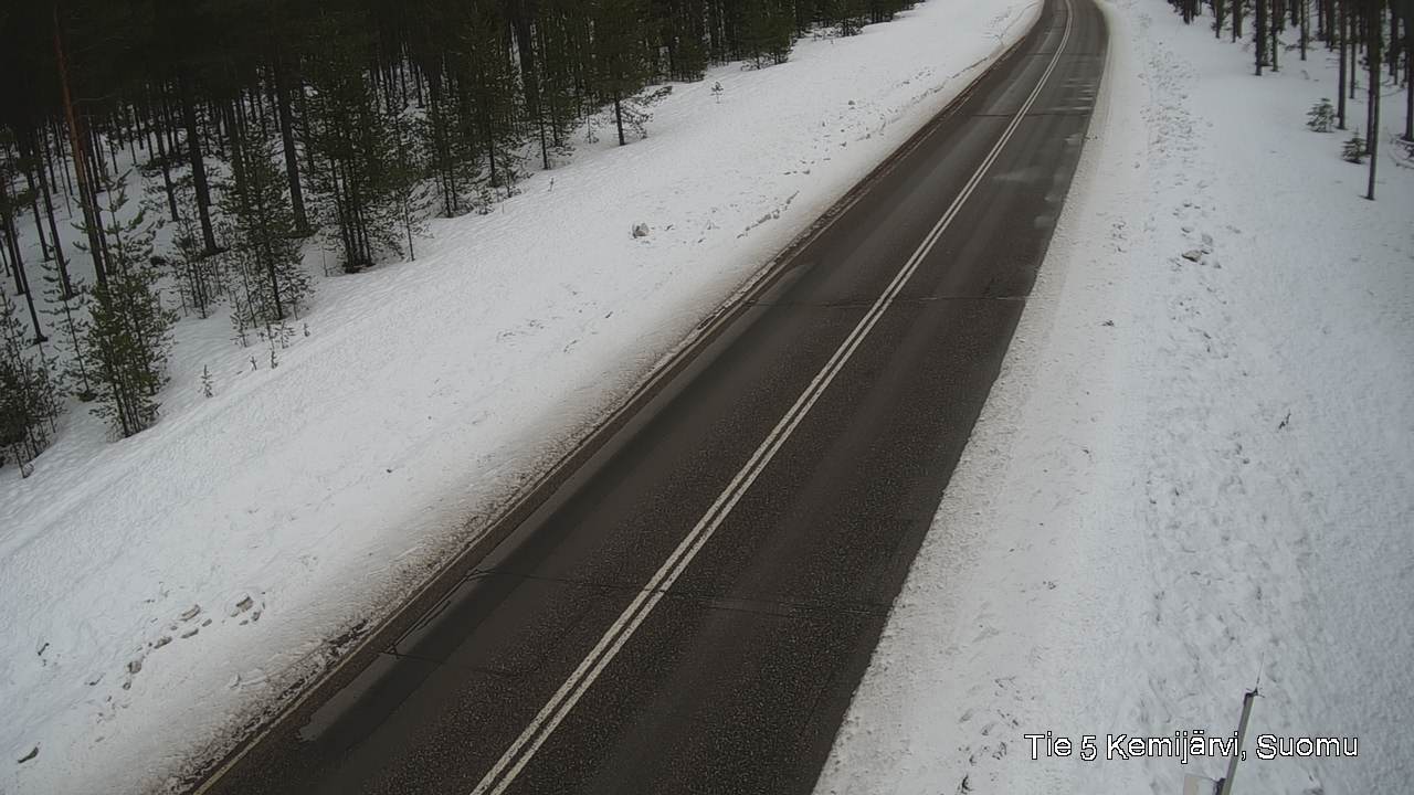 Kelikamerat Kuva Tie 5 Kemijärvi, Suomu, Kemijärvi, Lappi