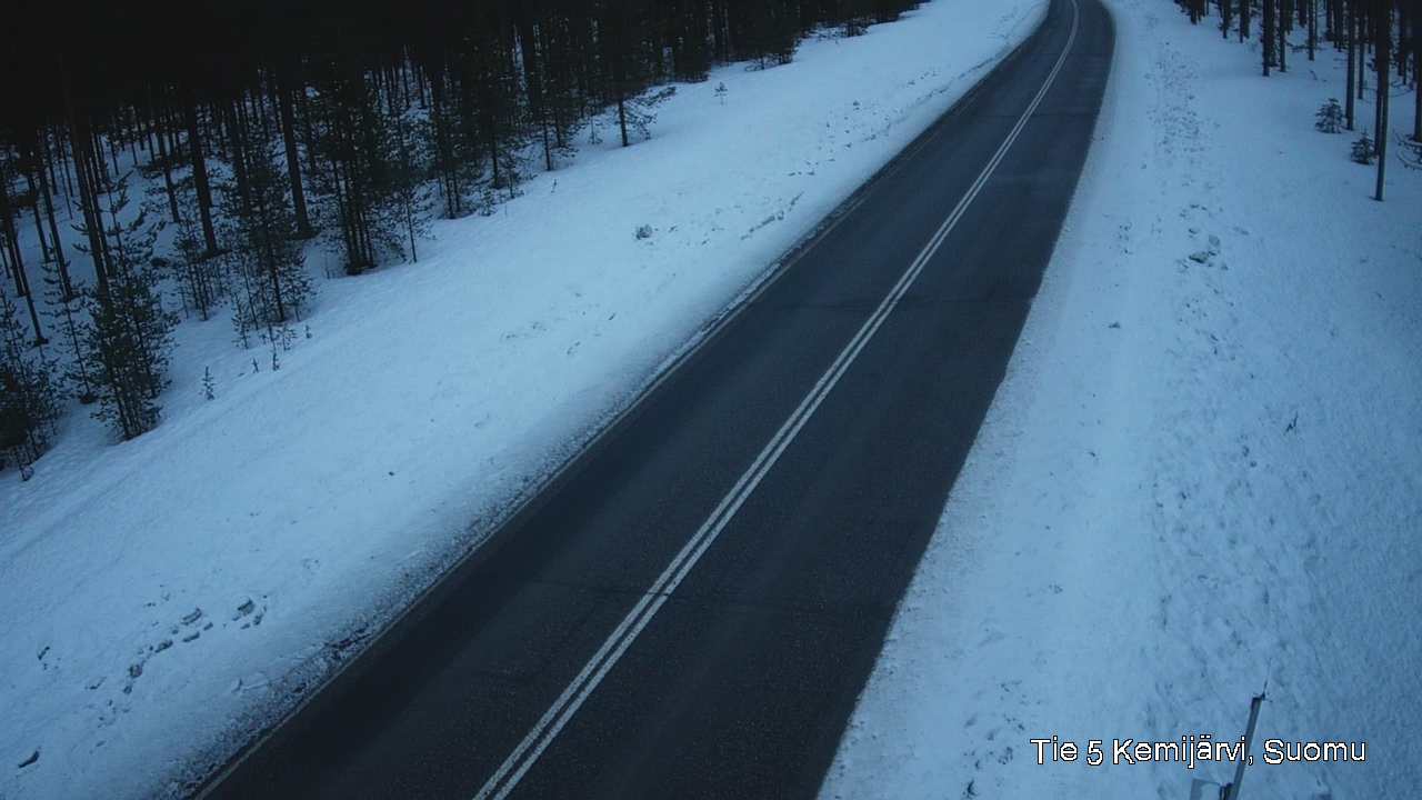 Kelikamerat Kuva Tie 5 Kemijärvi, Suomu, Kemijärvi, Lappi