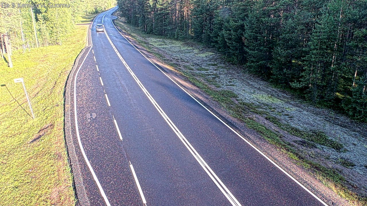 Kelikamerat Kuva Tie 5 Kemijärvi, Suomu, Kemijärvi, Lappi