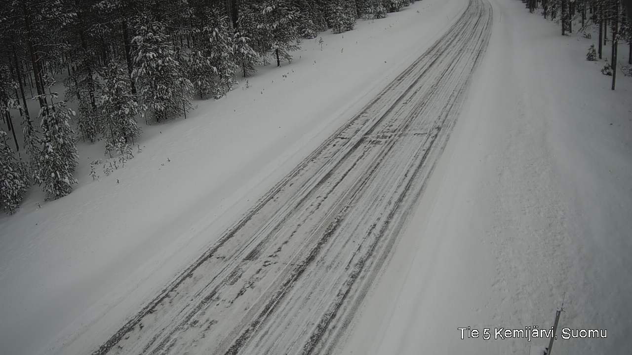 Kelikamerat Kuva Tie 5 Kemijärvi, Suomu, Kemijärvi, Lappi