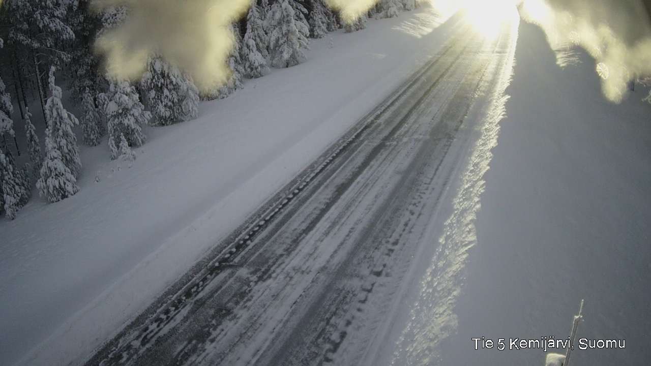 Kelikamerat Kuva Tie 5 Kemijärvi, Suomu, Kemijärvi, Lappi