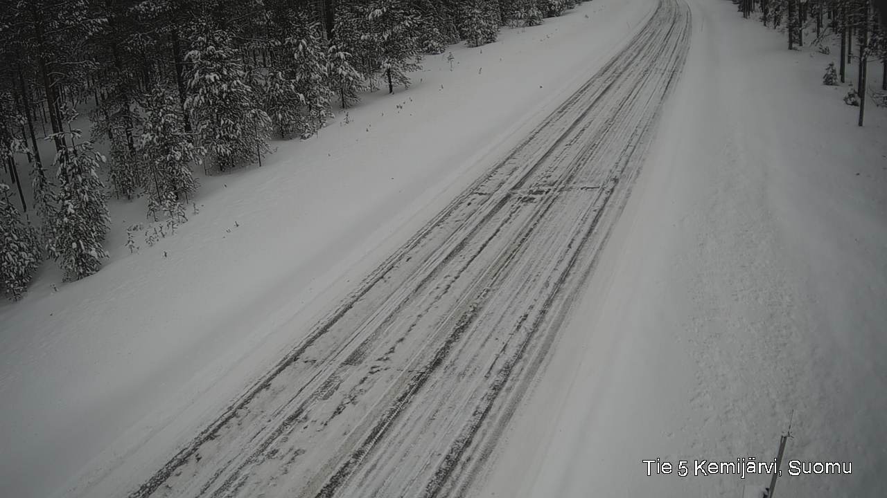 Kelikamerat Kuva Tie 5 Kemijärvi, Suomu, Kemijärvi, Lappi