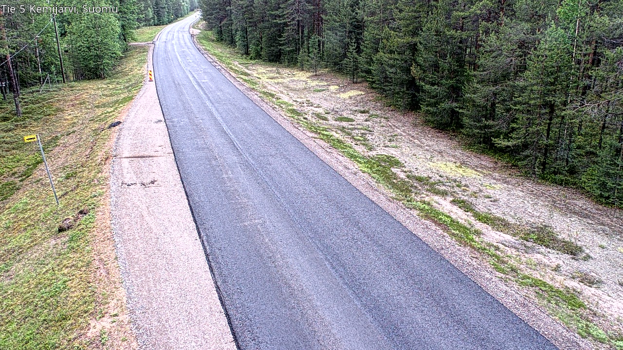 Kelikamerat Kuva Tie 5 Kemijärvi, Suomu, Kemijärvi, Lappi