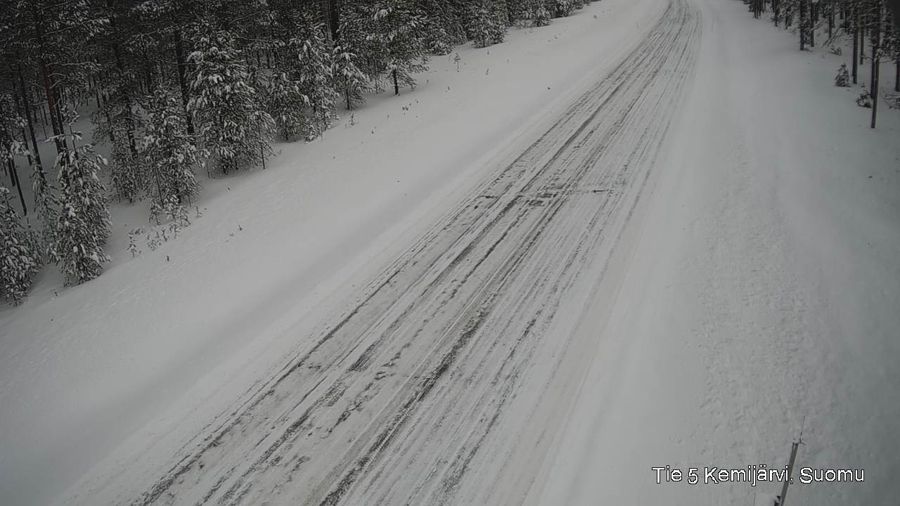 Kelikamerat Kuva Tie 5 Kemijärvi, Suomu, Kemijärvi, Lappi