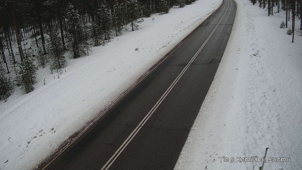 Kelikamerat Kuva Tie 5 Kemijärvi, Suomu, Kemijärvi, Lappi
