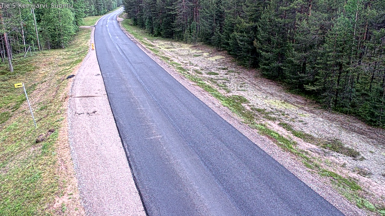 Kelikamerat Kuva Tie 5 Kemijärvi, Suomu, Kemijärvi, Lappi