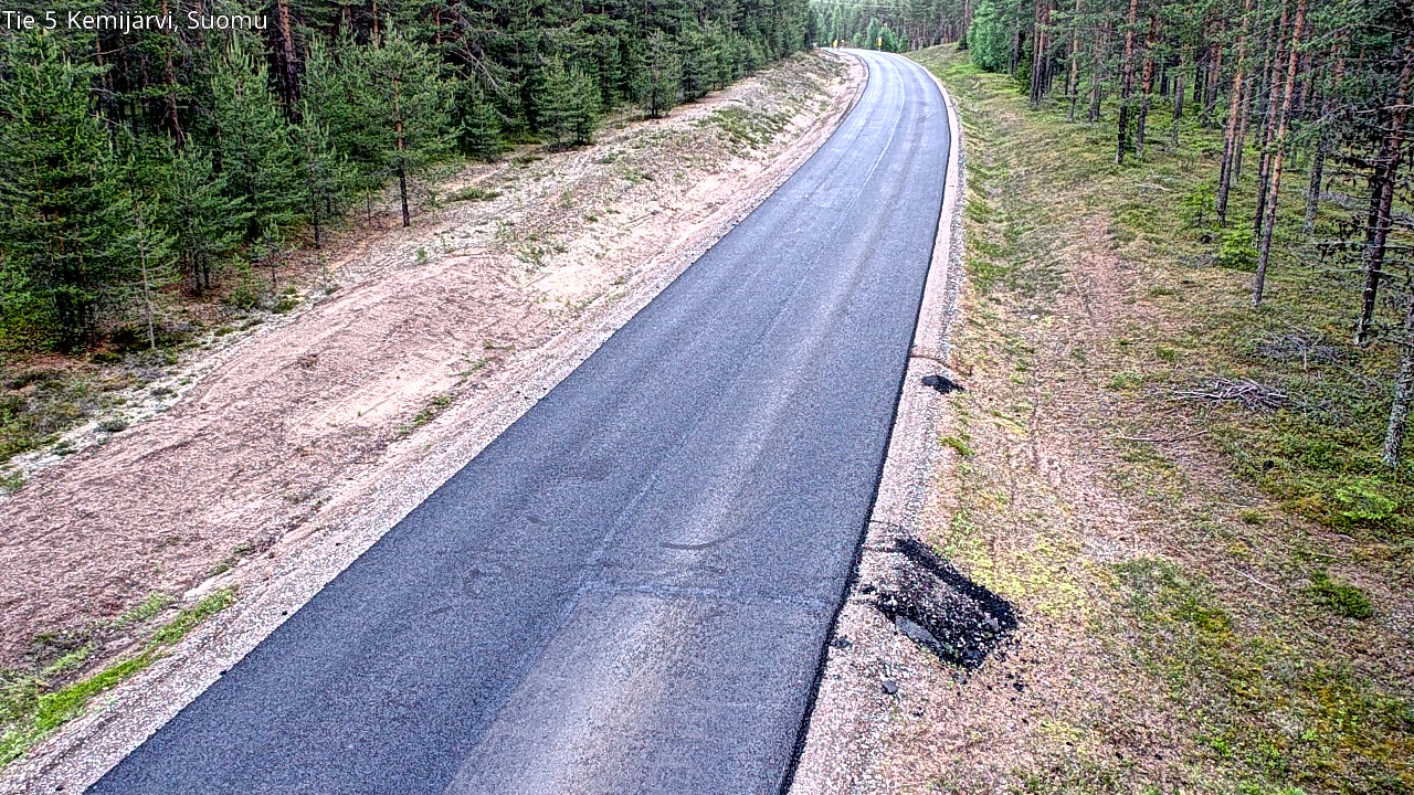 Kelikamerat Kuva Tie 5 Kemijärvi, Suomu, Kemijärvi, Lappi