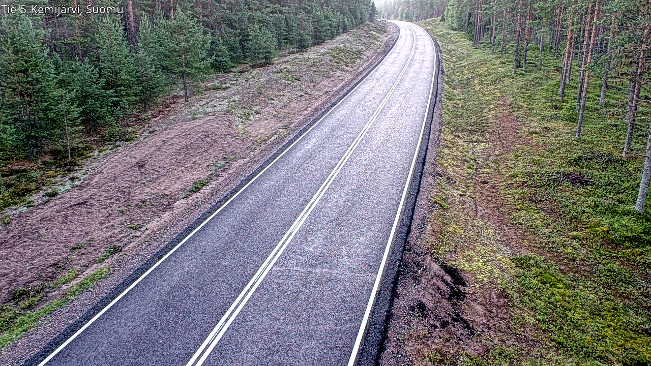 Kelikamerat Kuva Tie 5 Kemijärvi, Suomu, Kemijärvi, Lappi