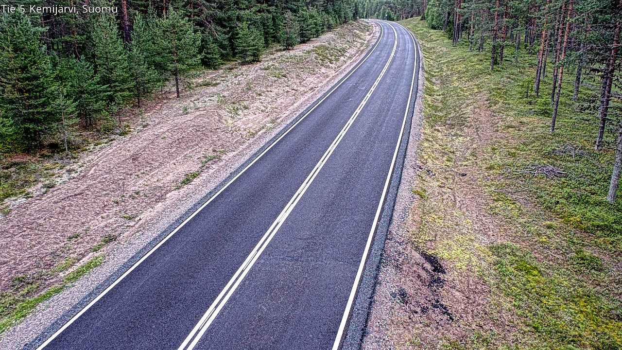 Kelikamerat Kuva Tie 5 Kemijärvi, Suomu, Kemijärvi, Lappi