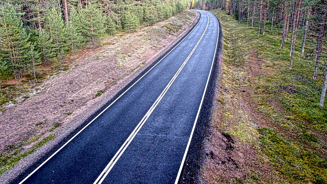 Kelikamerat Kuva Tie 5 Kemijärvi, Suomu, Kemijärvi, Lappi