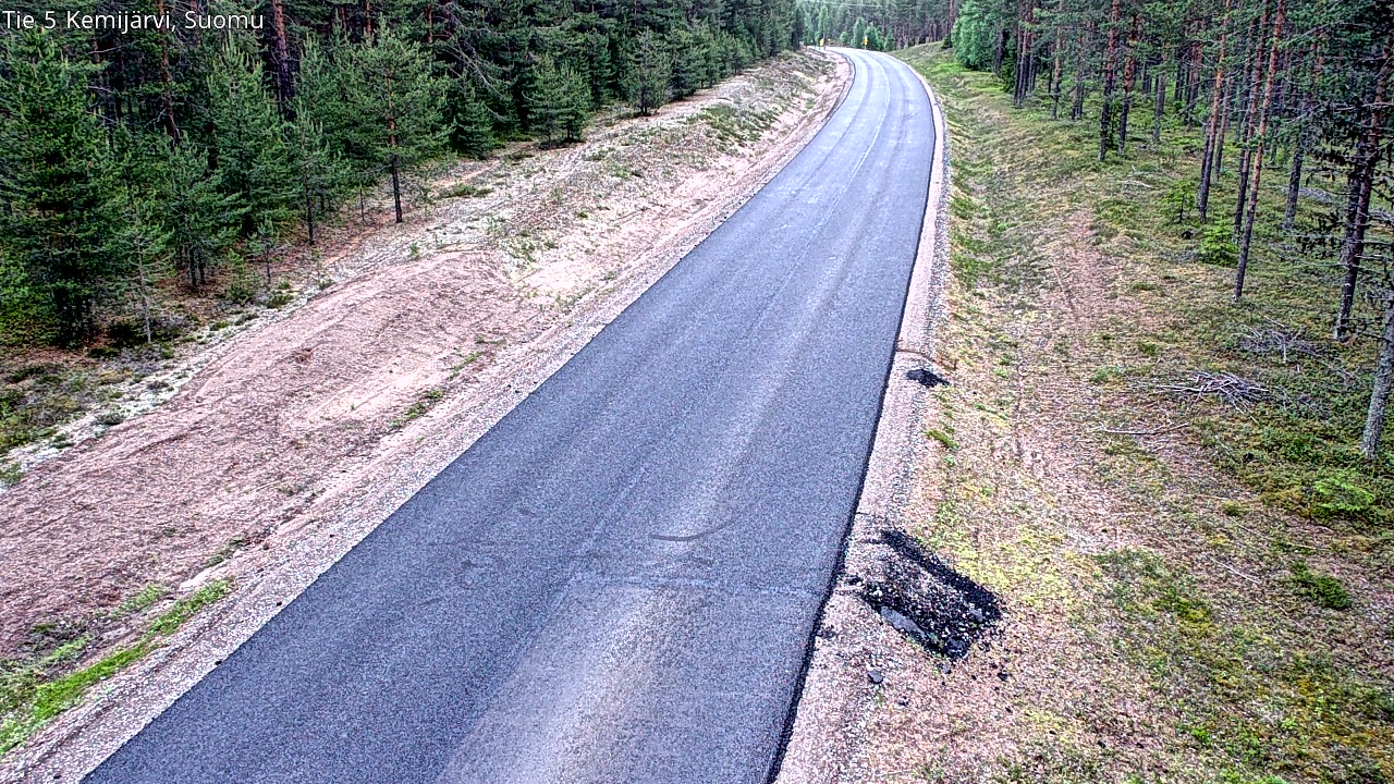 Kelikamerat Kuva Tie 5 Kemijärvi, Suomu, Kemijärvi, Lappi