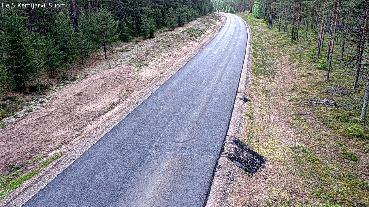 Kelikamerat Kuva Tie 5 Kemijärvi, Suomu, Kemijärvi, Lappi