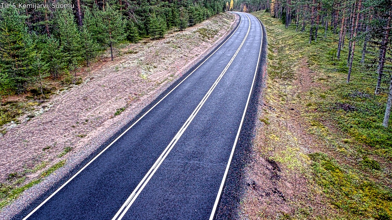 Kelikamerat Kuva Tie 5 Kemijärvi, Suomu, Kemijärvi, Lappi