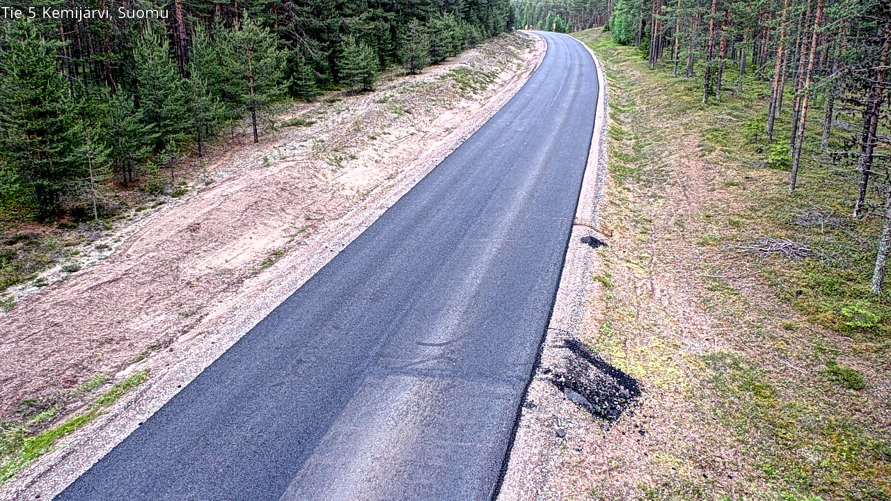 Kelikamerat Kuva Tie 5 Kemijärvi, Suomu, Kemijärvi, Lappi