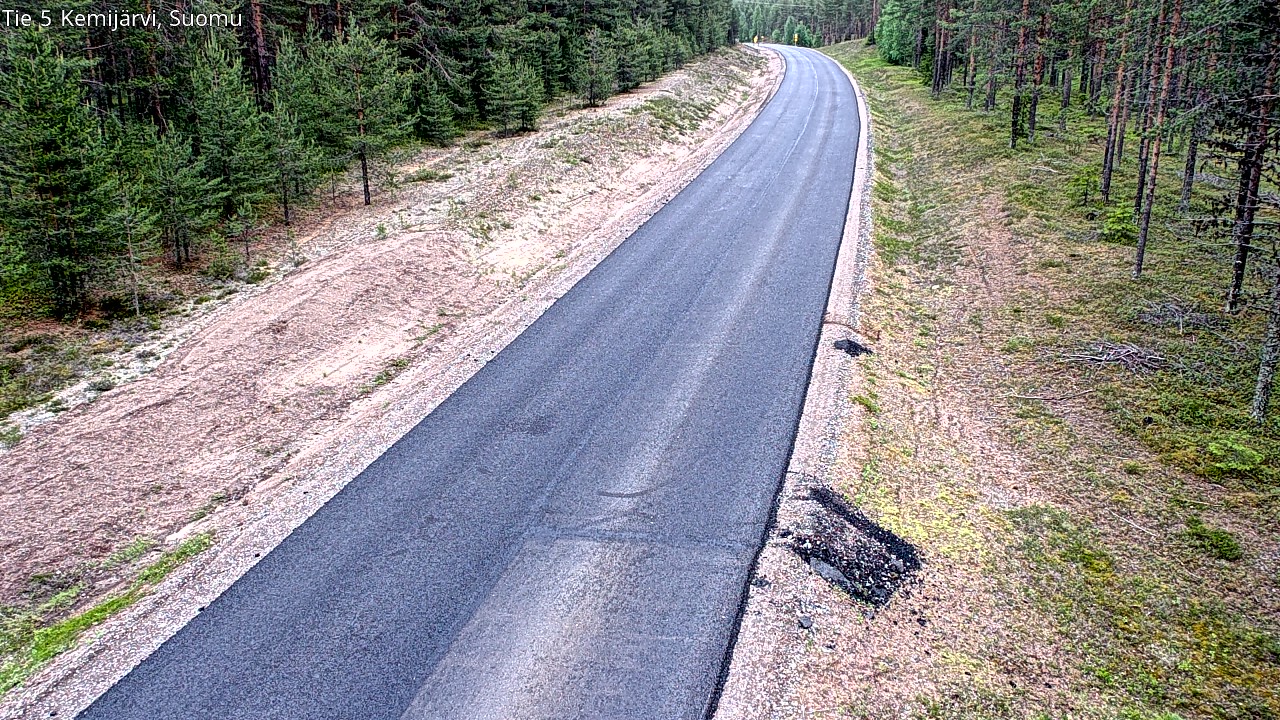 Kelikamerat Kuva Tie 5 Kemijärvi, Suomu, Kemijärvi, Lappi
