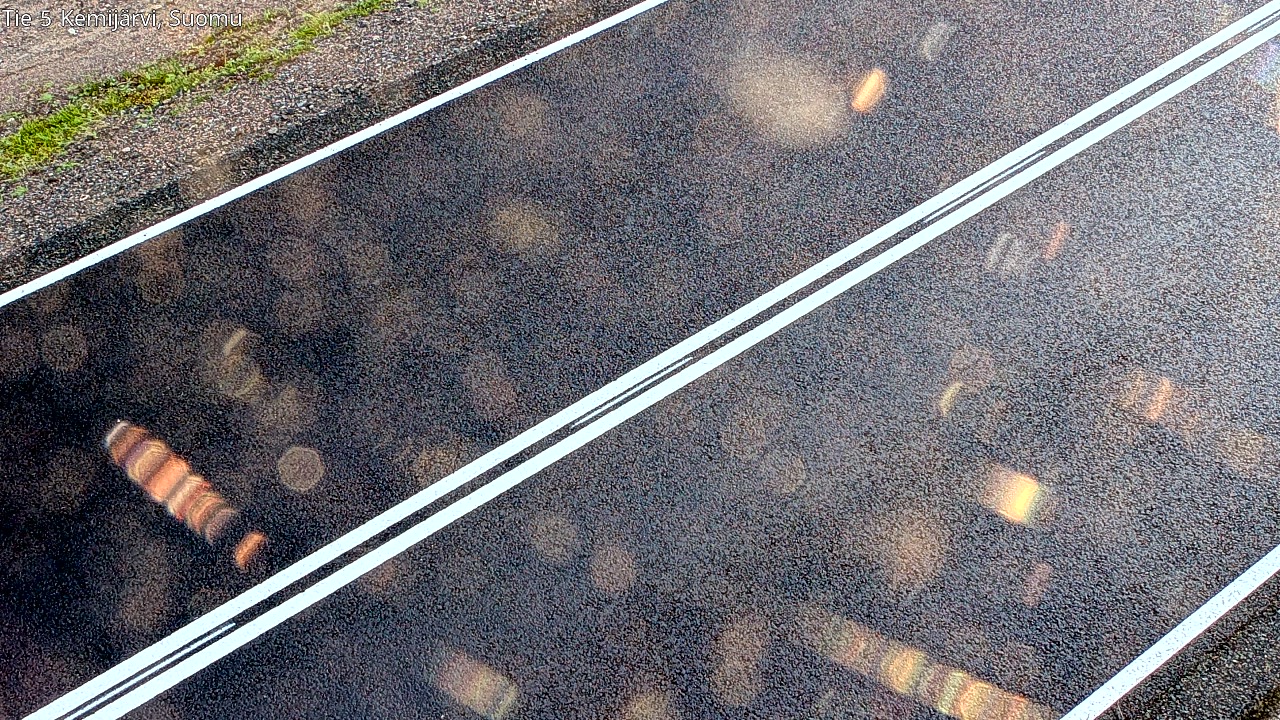 Weather Camera Image Väg 5 Kemi träsk, Suomu, Kemijärvi, Lappi
