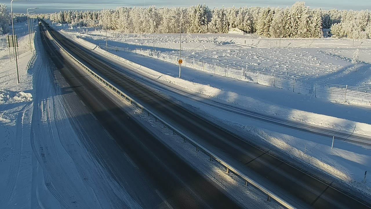 Weather Camera Image Road 4, Simo, Simoniemi, Simo, Lappi