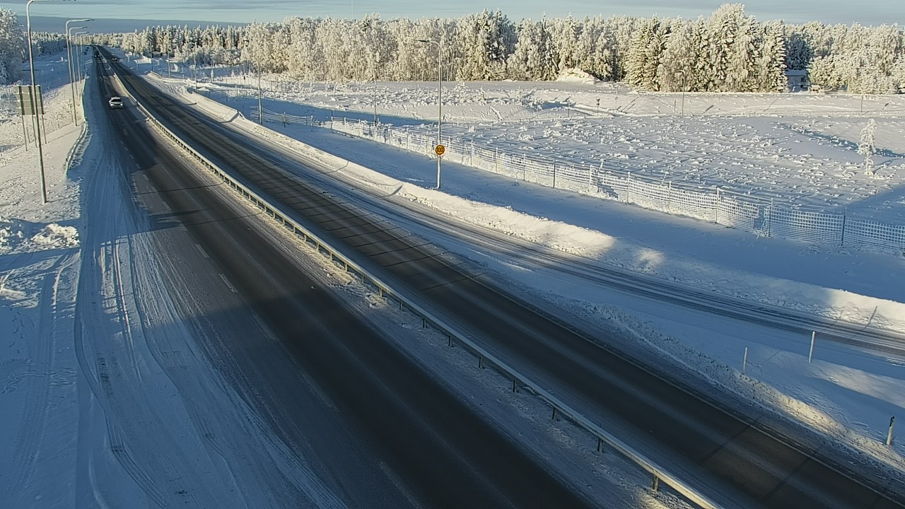 Weather Camera Image Road 4, Simo, Simoniemi, Simo, Lappi