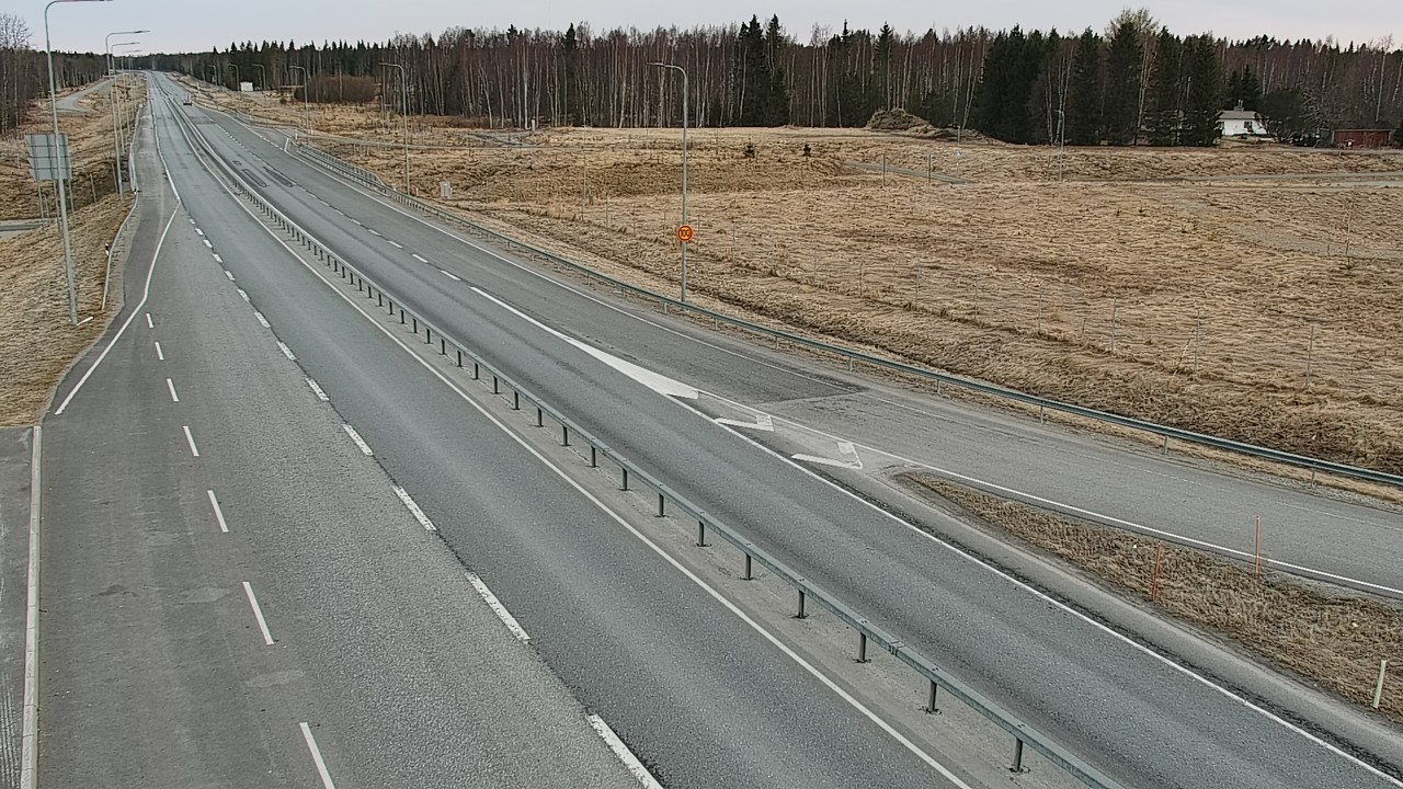 Weather Camera Image Väg 4, Simo, Simoniemi, Simo, Lappi