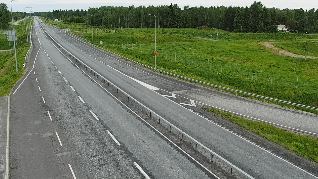 Weather Camera Image Väg 4, Simo, Simoniemi, Simo, Lappi