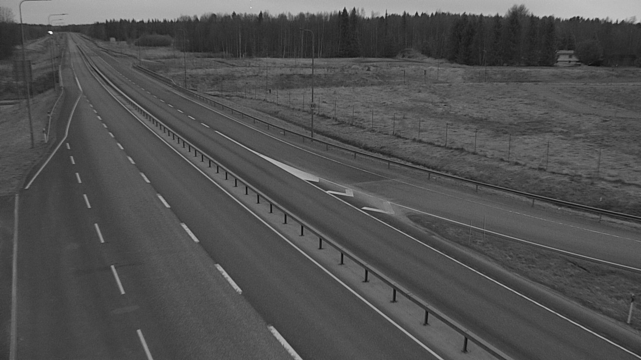 Weather Camera Image Väg 4, Simo, Simoniemi, Simo, Lappi