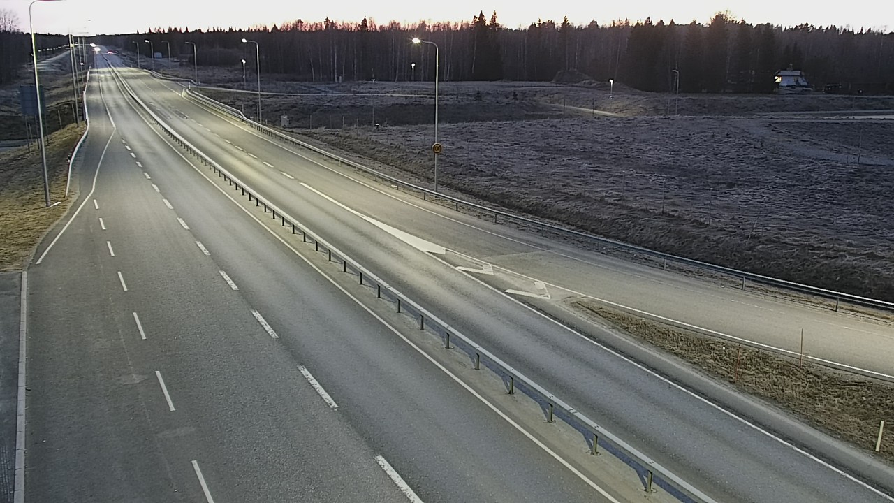 Weather Camera Image Road 4, Simo, Simoniemi, Simo, Lappi