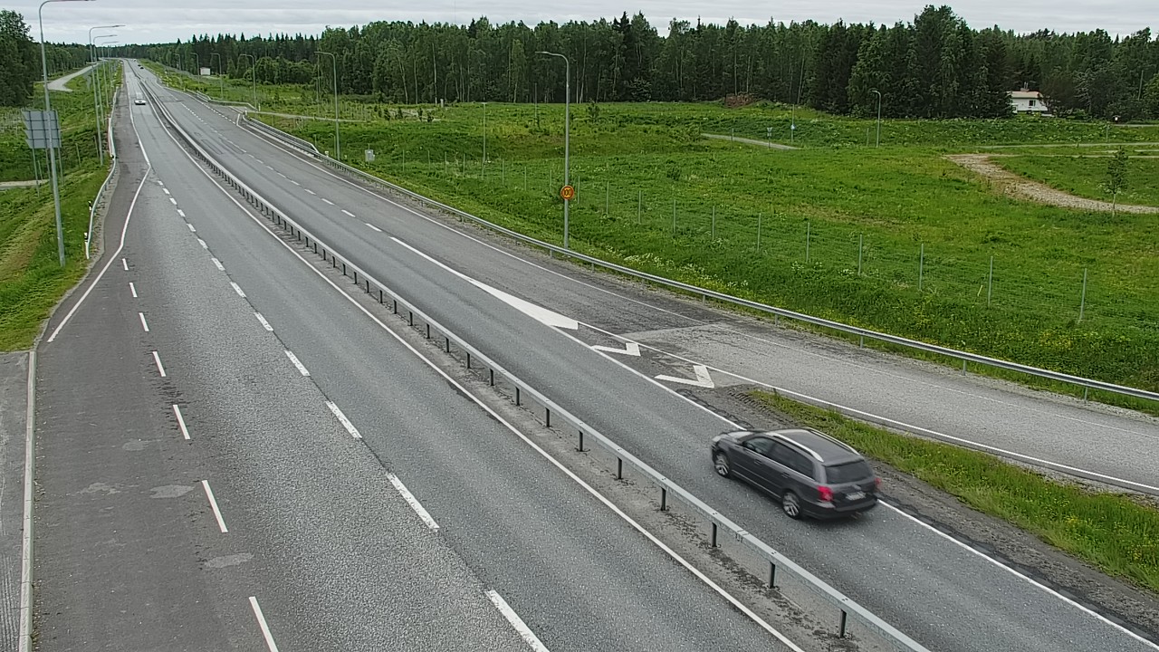 Weather Camera Image Road 4, Simo, Simoniemi, Simo, Lappi