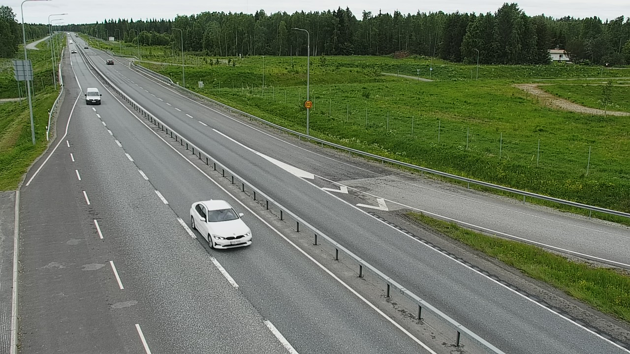 Weather Camera Image Road 4, Simo, Simoniemi, Simo, Lappi