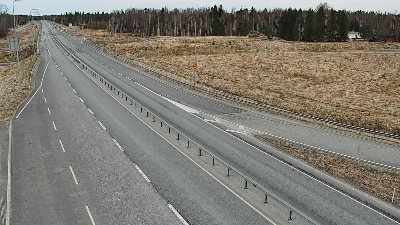 Weather Camera Image Väg 4, Simo, Simoniemi, Simo, Lappi