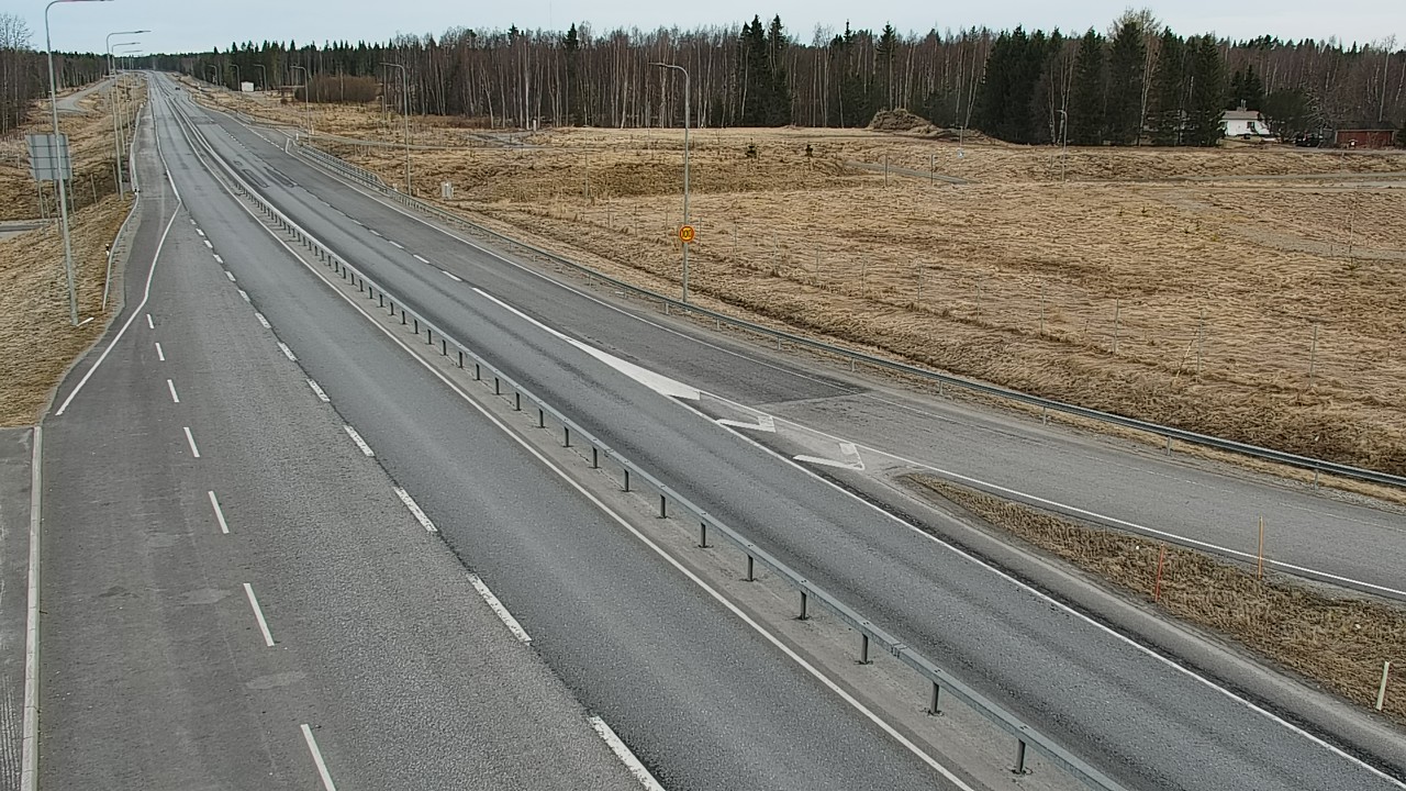 Weather Camera Image Väg 4, Simo, Simoniemi, Simo, Lappi