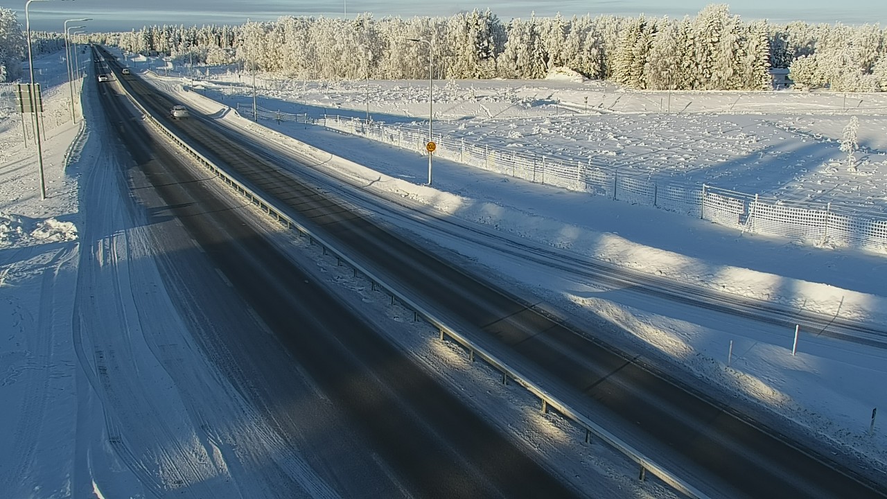 Weather Camera Image Road 4, Simo, Simoniemi, Simo, Lappi