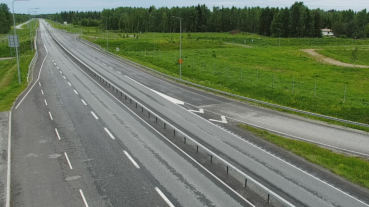 Weather Camera Image Väg 4, Simo, Simoniemi, Simo, Lappi