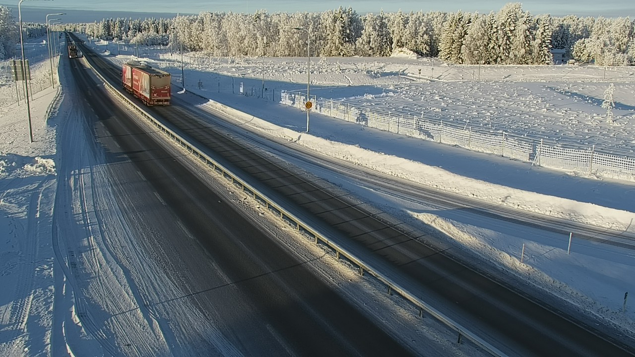 Weather Camera Image Road 4, Simo, Simoniemi, Simo, Lappi