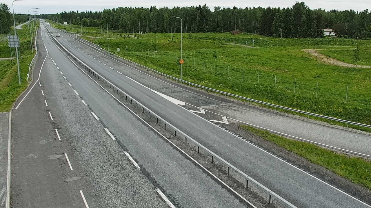 Weather Camera Image Väg 4, Simo, Simoniemi, Simo, Lappi