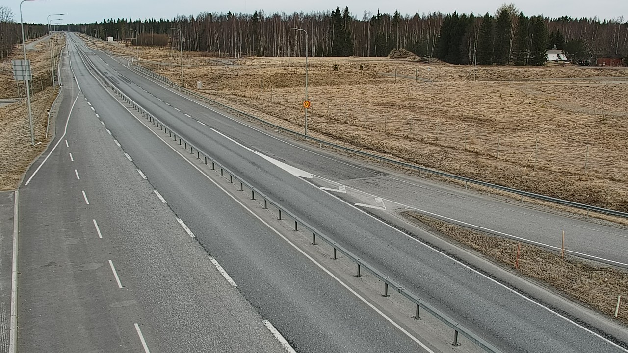 Weather Camera Image Väg 4, Simo, Simoniemi, Simo, Lappi