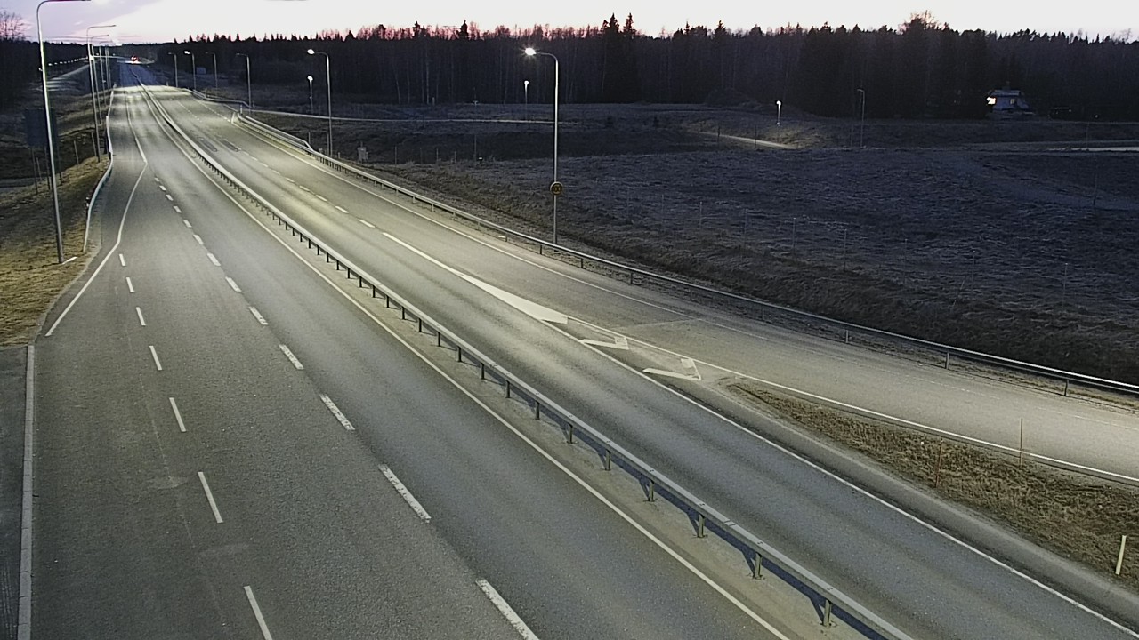 Weather Camera Image Road 4, Simo, Simoniemi, Simo, Lappi
