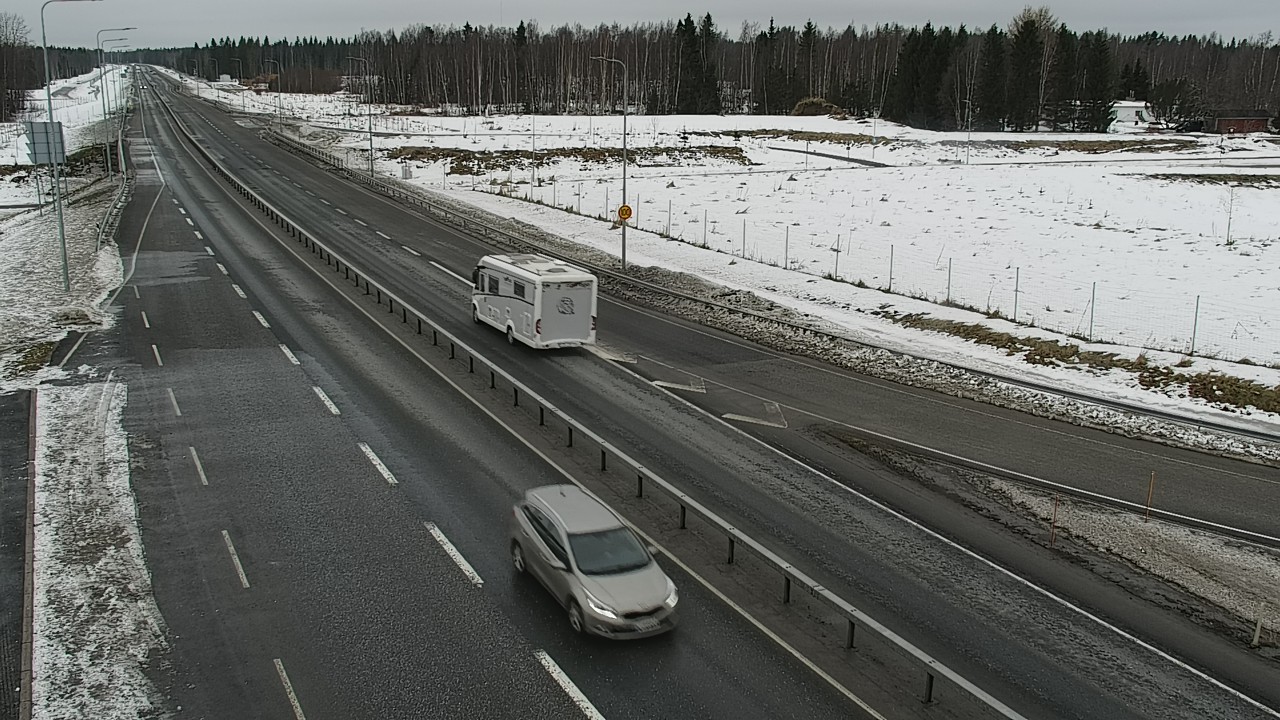 Weather Camera Image Road 4, Simo, Simoniemi, Simo, Lappi