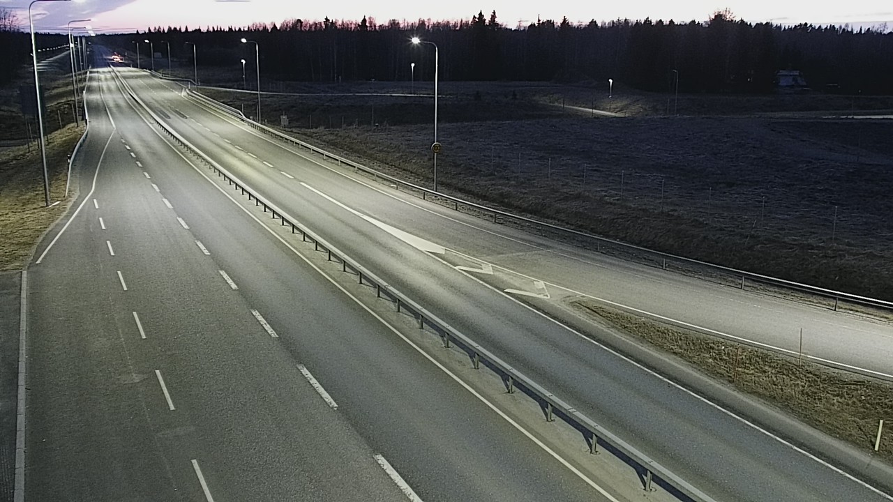 Weather Camera Image Road 4, Simo, Simoniemi, Simo, Lappi
