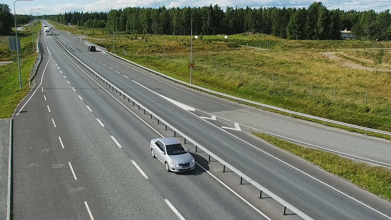 Weather Camera Image Road 4, Simo, Simoniemi, Simo, Lappi
