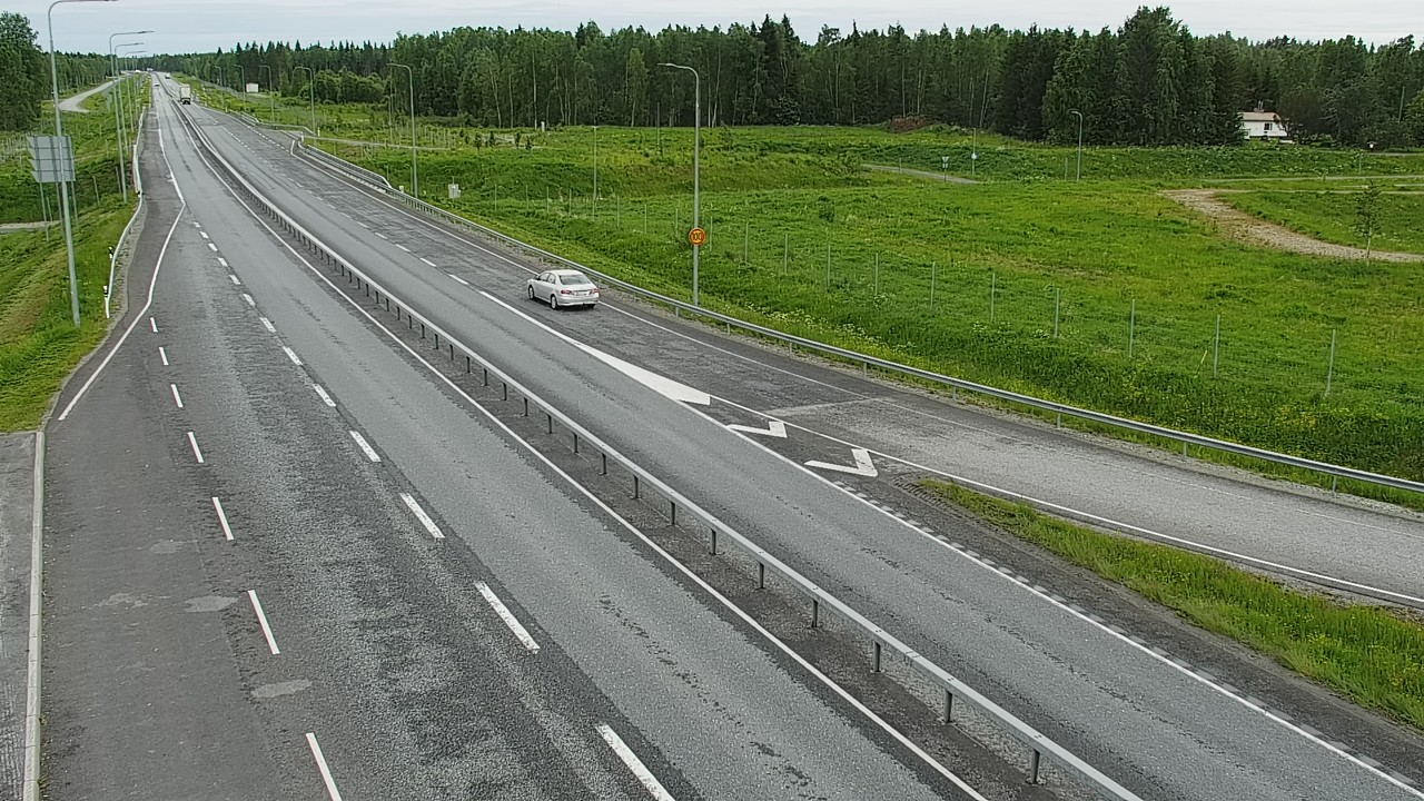 Weather Camera Image Väg 4, Simo, Simoniemi, Simo, Lappi