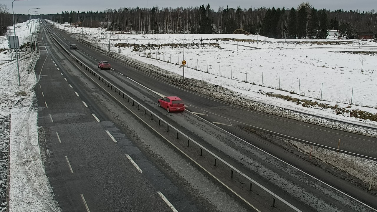 Weather Camera Image Road 4, Simo, Simoniemi, Simo, Lappi